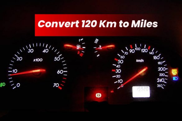Convert 120 Km to Miles