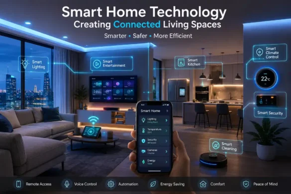 smart home technology creating connected living spaces